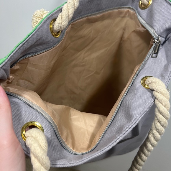 Simply Southern Green Georgia Tote Bag - Picture 5 of 5